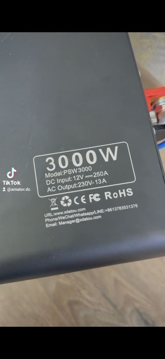 Зарядна станція 4000 ватт