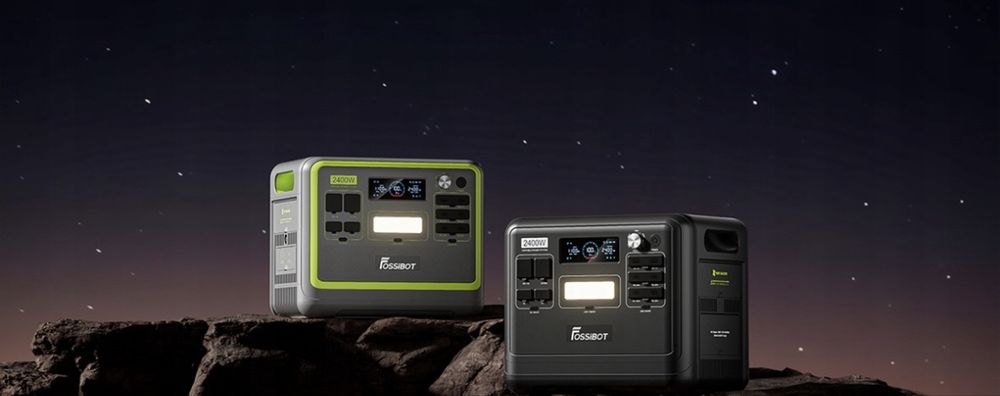Портативна зарядна станьція FOSSiBOT F2400, 2200W/2048Wh