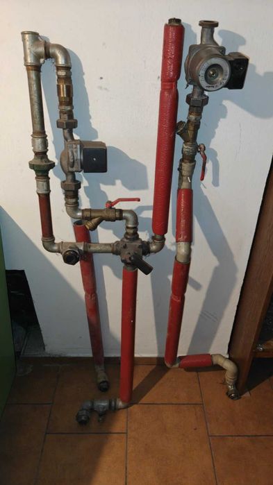 Akcesoria do pieca HEF 25KW wraz z boilerem i grzejnikiem