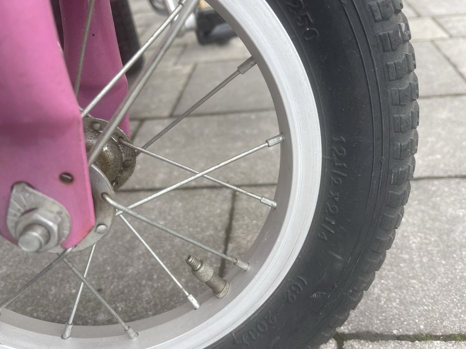 Rower dzieciecy dla dziewczynki