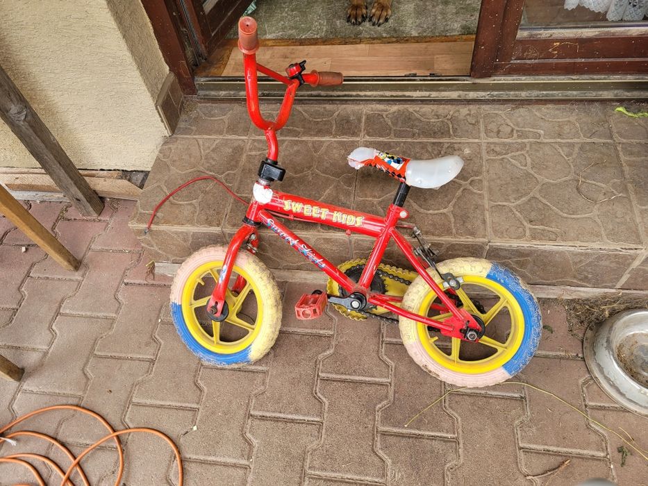 Kon bujany i rowerek za darmo.
