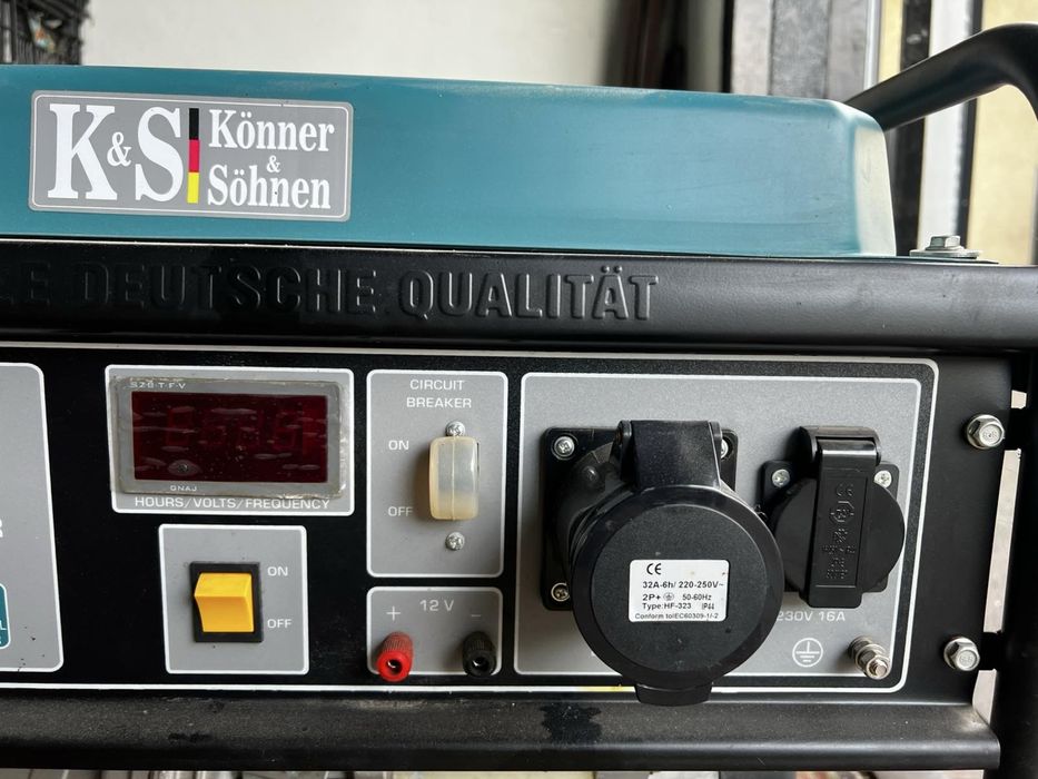 Генератор бензиновий Konner&Sohner 7000 5,5 kW