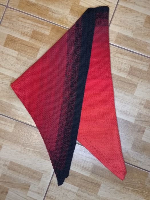 Chusta szydełkowa bawełna