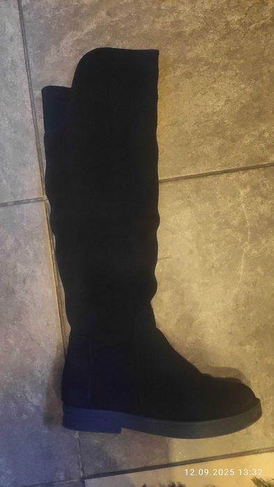 Ботфорти на хутрі 37,5р. 24 см