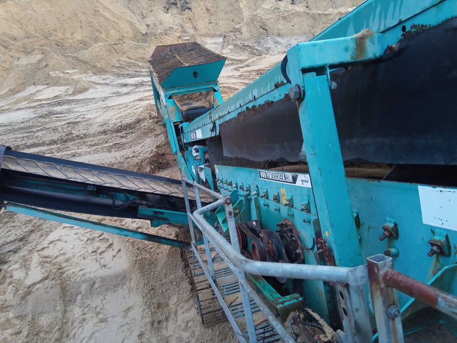 Przesiewacz Powerscreen Chieftain 2100 dodatkowy zamiana
