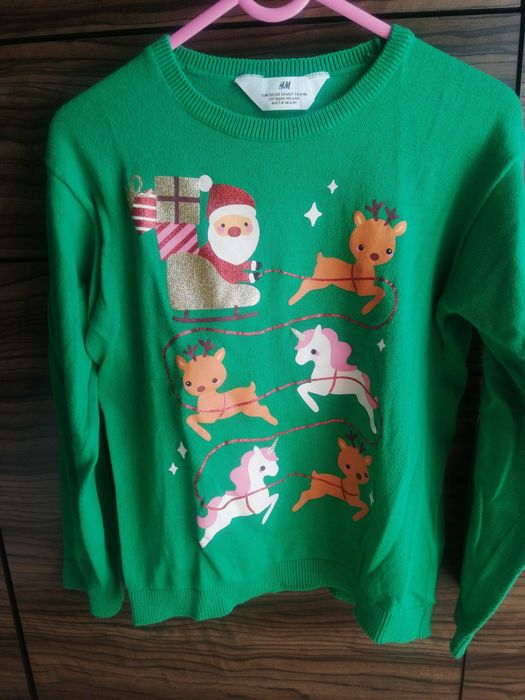 Sweter świąteczny h&m