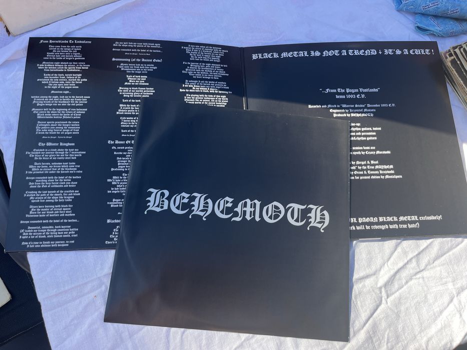 Behemoth From the Pagan Vastlands | Numerowany autografy