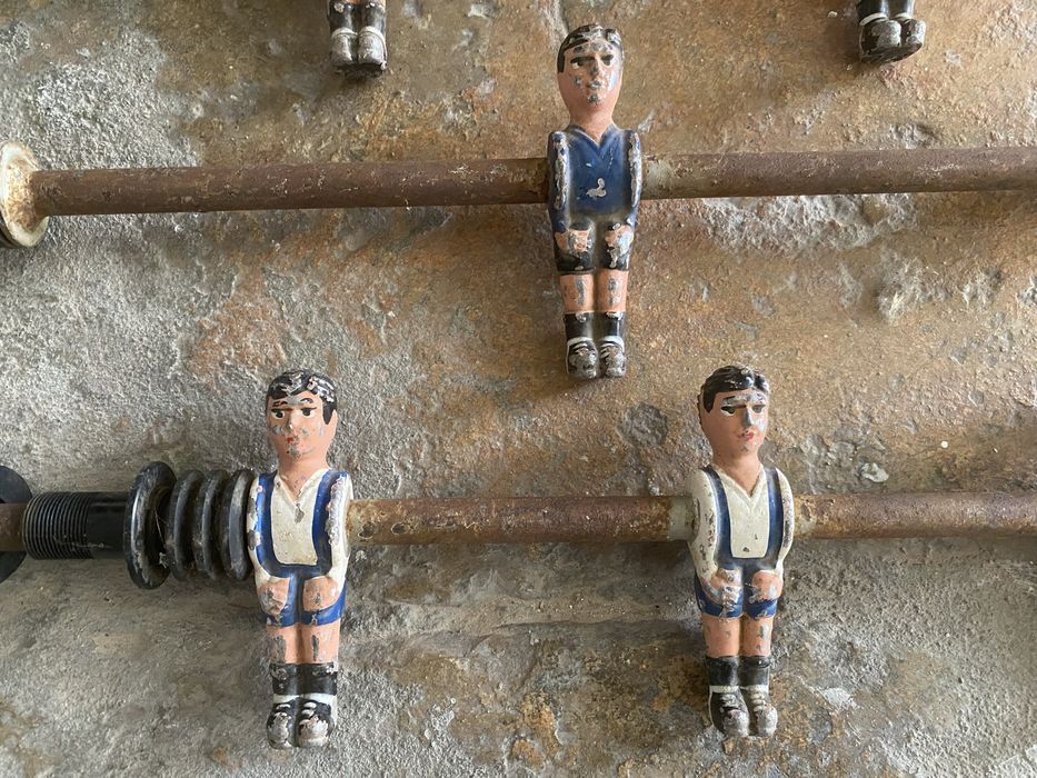 4 varões de matraquilhos antigos