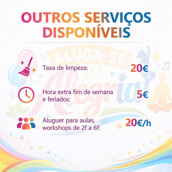 Espaço para festas