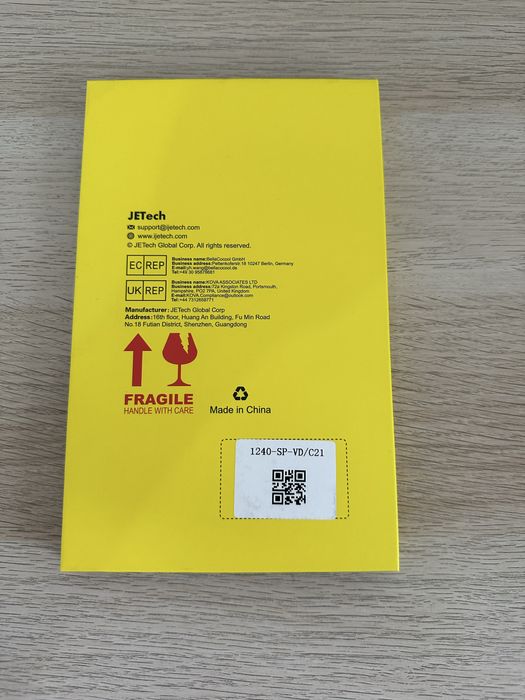 Película Steam Deck JETech vidro temperado antirriscos 1 unidade