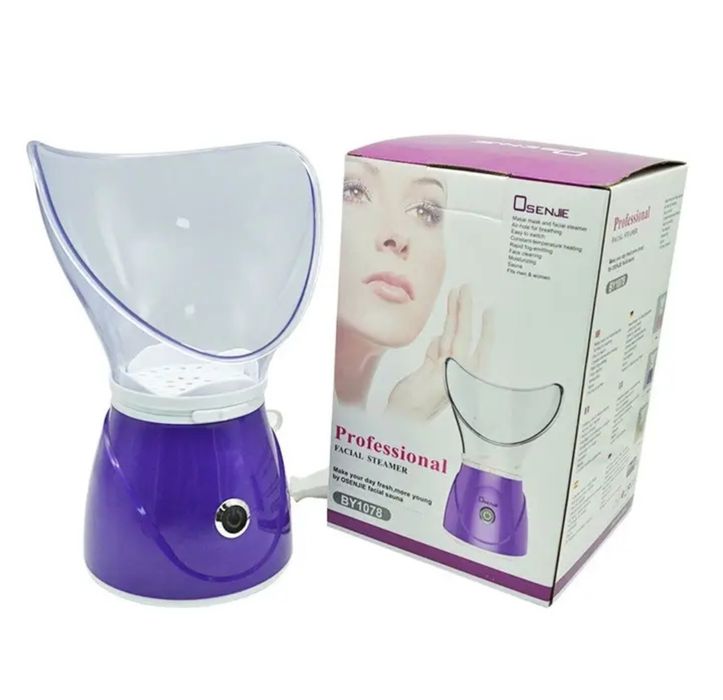 Парова сауна для обличчя, інгалятор 2 в 1 Professional Facial Steamer