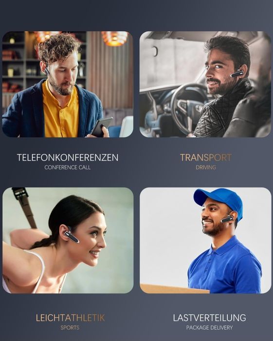 Boytond Zestaw słuchawkowy Bluetooth