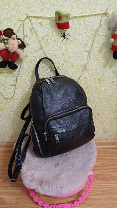 Рюкзак женский кожаный городской натуральная кожа