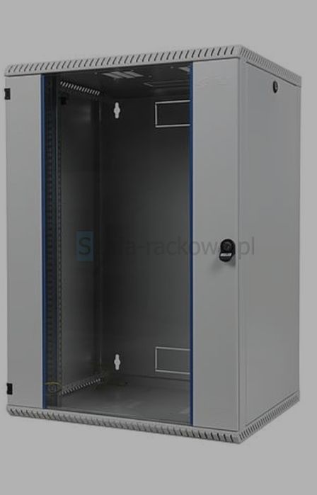 Szafa RACK 15U 600x600x730 BKT, wiszaca, stojaca, solidna