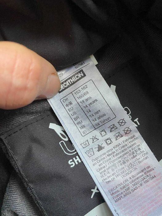 зимові штани  Wedze  на зріст 153-162см. є система корегування зрісту.