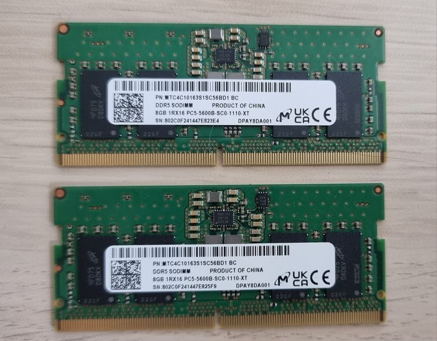 Memórias para portátil - DDR2 DDR3 DDR4 DDR5