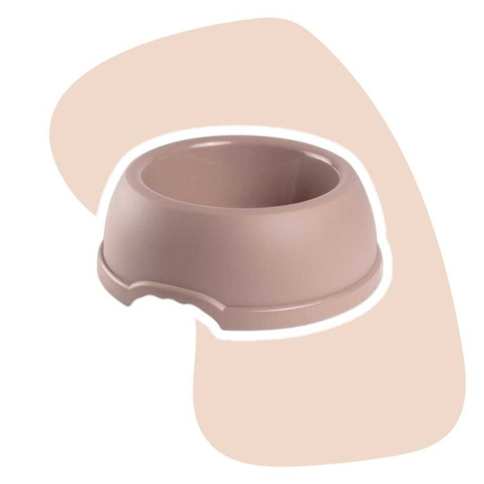 Barry King Miska plastikowa XL 2,25l 29cm, beżowa 2 szt