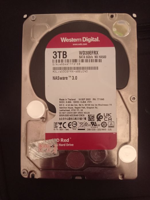 Жорсткий диск WD Red 3"5