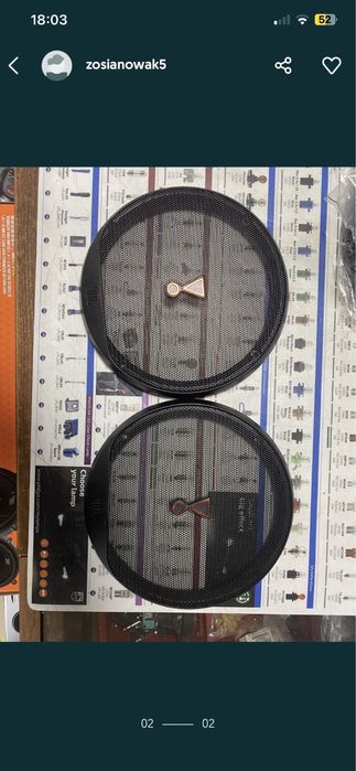 maskownica jbl nowa komplet x2