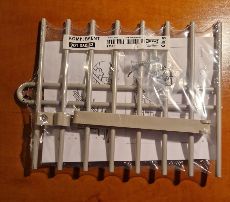 Wieszak na paski, krawaty - Ikea