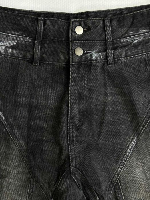 Джинси Cargo faded baggy opium archive джинсы черные чорні штани S M L