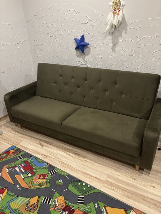 Wersalka z pojemnikiem na posciel Agata Meble