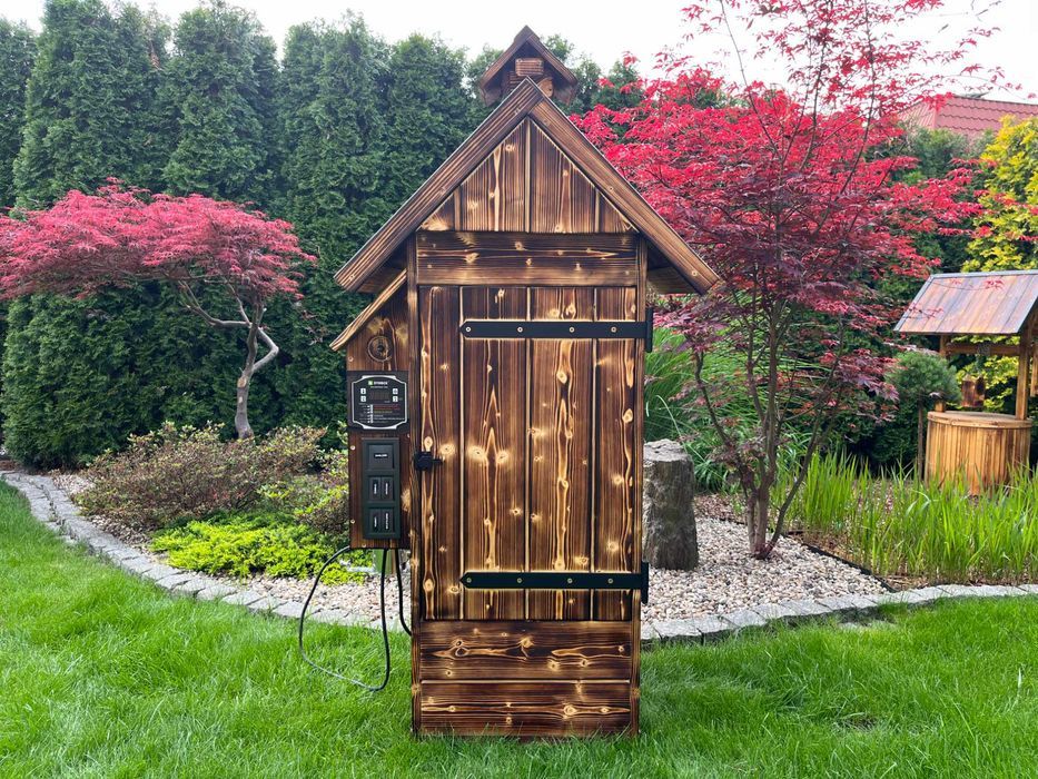 Wędzarnia  ELEKTRYCZNA Drewniana 250L DESKA2 CM  TOKO