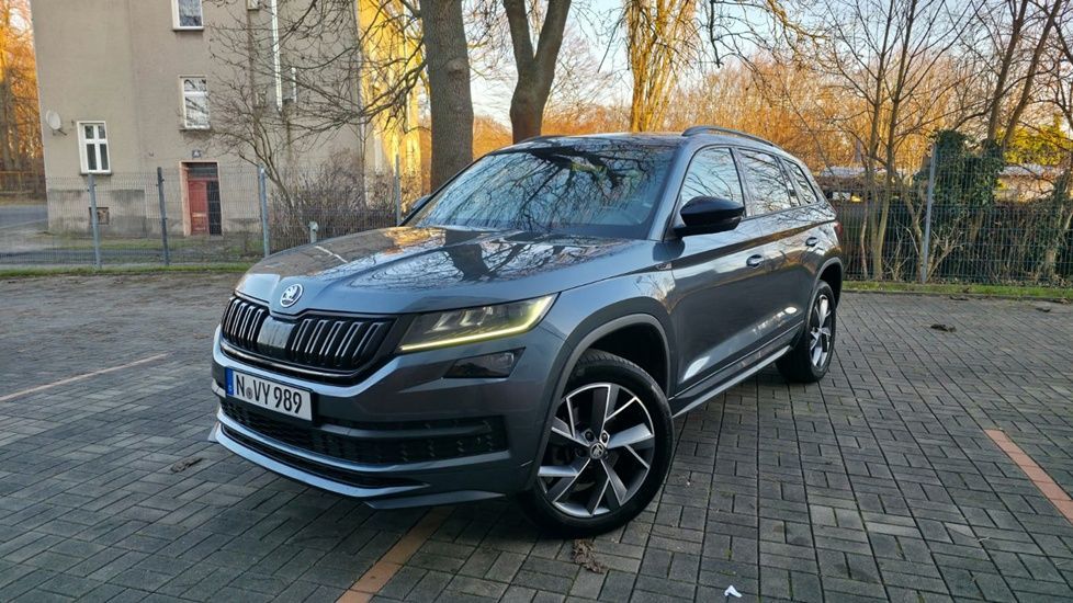 Skoda Kodiaq Kamera 360* RADAR Zadbany SPORTLINE 7 Osobowy