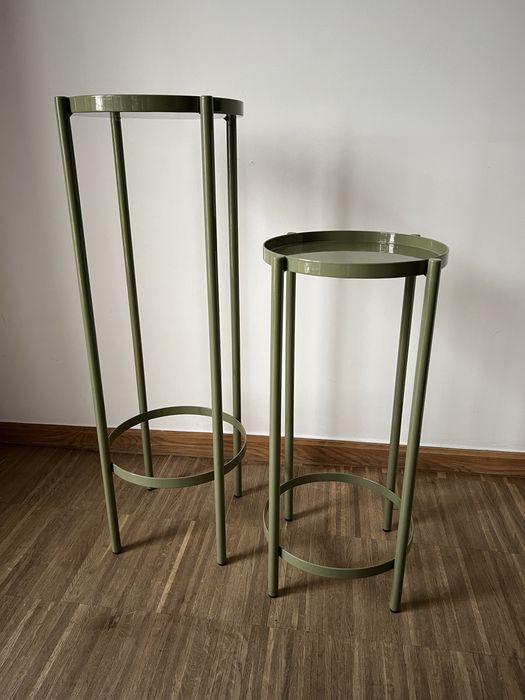 2 szt stolik pomocniczy kwietnik The Good Living styl Ferm Muuto Hay