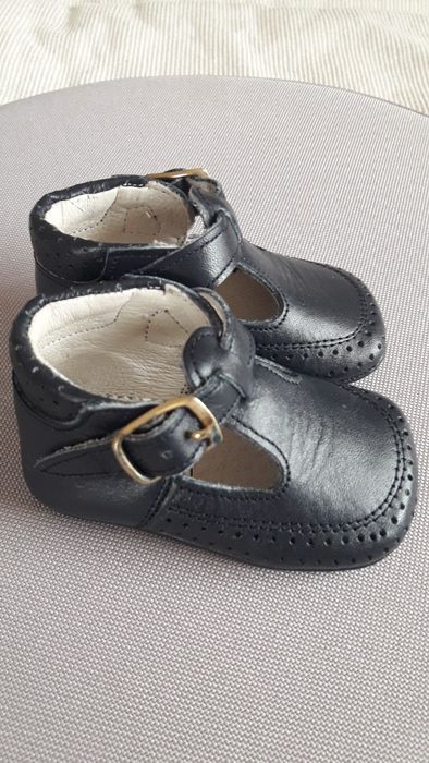 Sapatinhos recém-nascido em pele - n°15