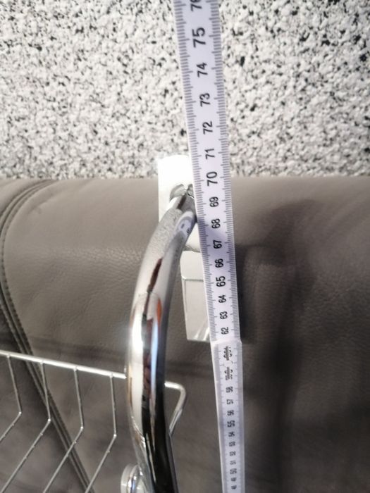 Wieszak suszarka półka chrom