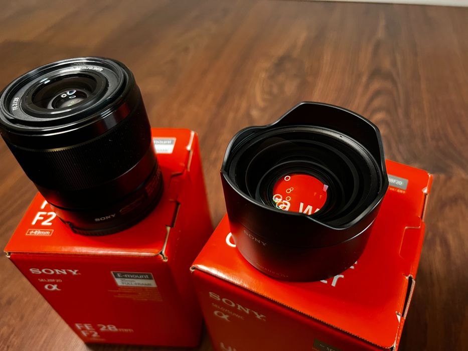 Obiektyw Sony FE 28mm f/2.0 + konwerter 21mm - świetne szkło na gimbal