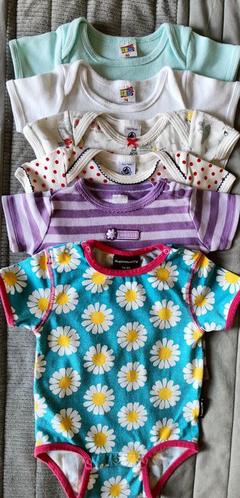 Body krótki rękaw 74/80