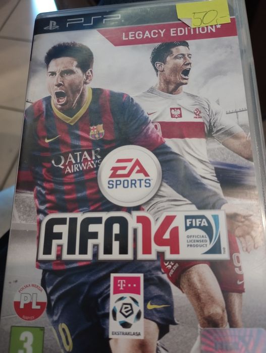 PSP FIFA 14 gra na konsole psp