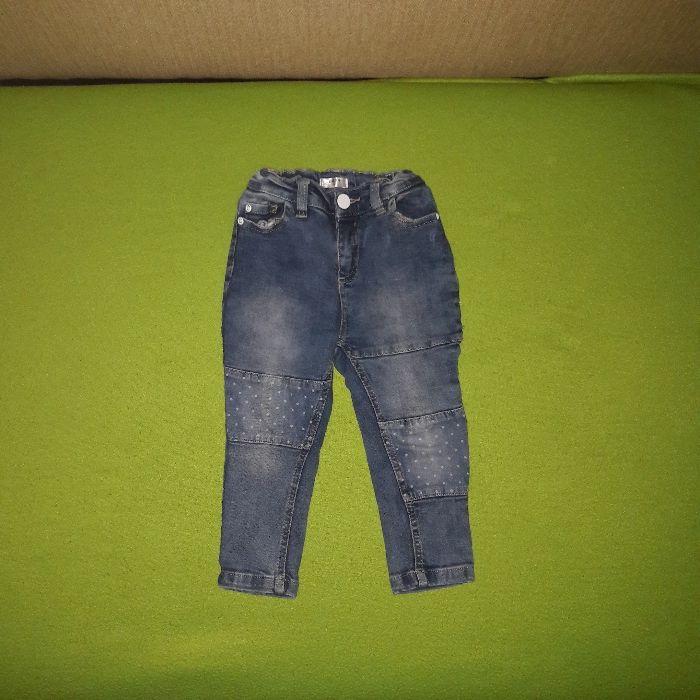 Jeansy unisex rozm. 92