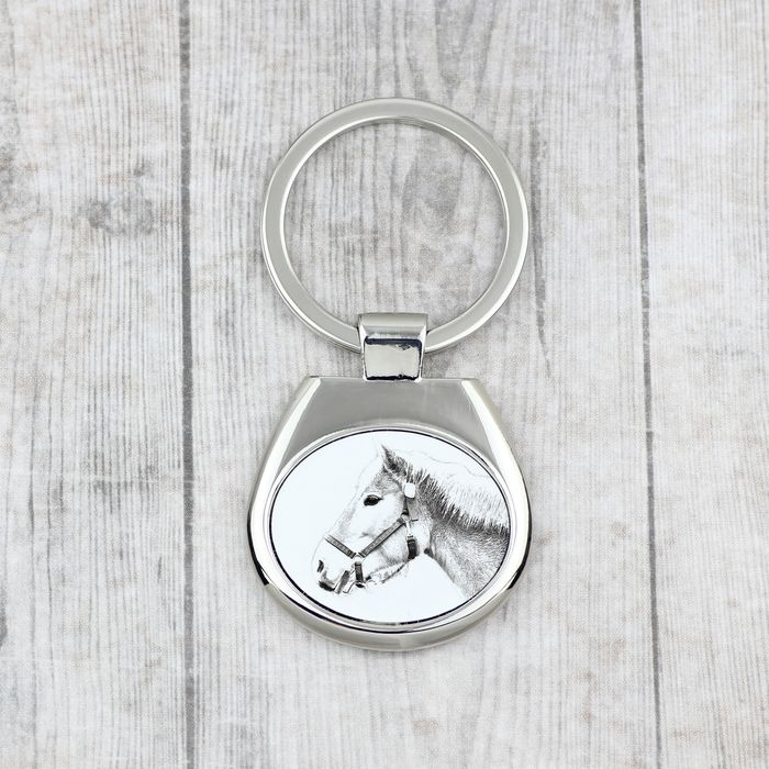 Haflinger brelok ze zdjęciem konia Art-Dog