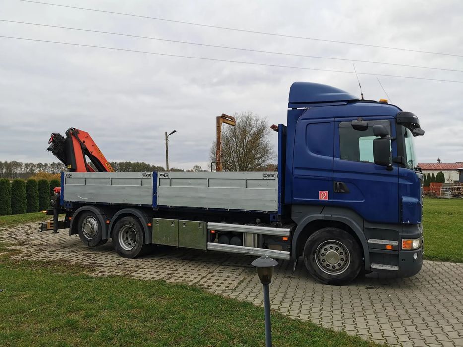 Scania g440  Scania HDS Palfinger 16502 6x2