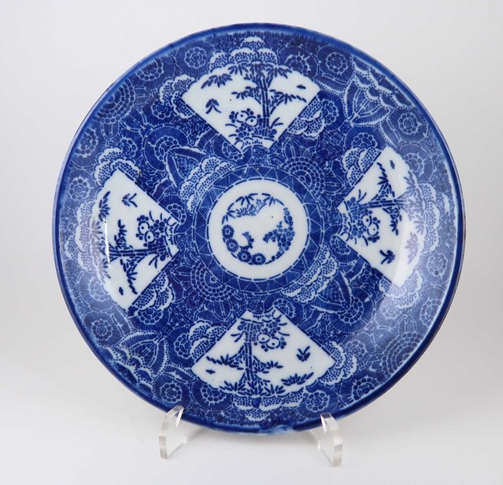 Prato porcelana Japonesa Séc. XIX/XX
