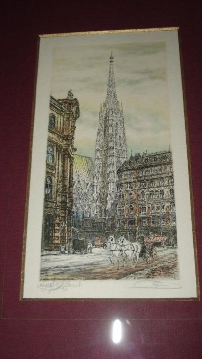 Gravura Original Radierung, V. Gerson Kovacs