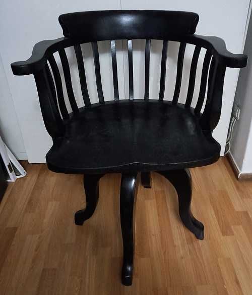 Cadeira rotativa de escritório, anos 50.