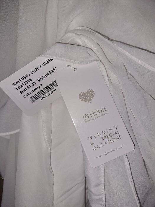 Suknia elegancka biała