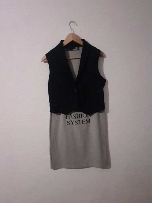 Vestido Colete Moschino Tamanho XL