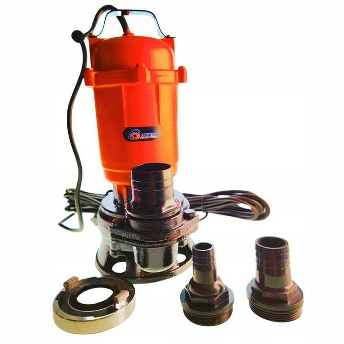 POMPA Do Wody Brudnej Szamba z Rozdrabniaczem 3850W ŻELIWO