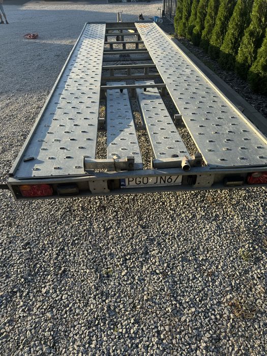 Laweta  na 2 auta 8m 3500DMC