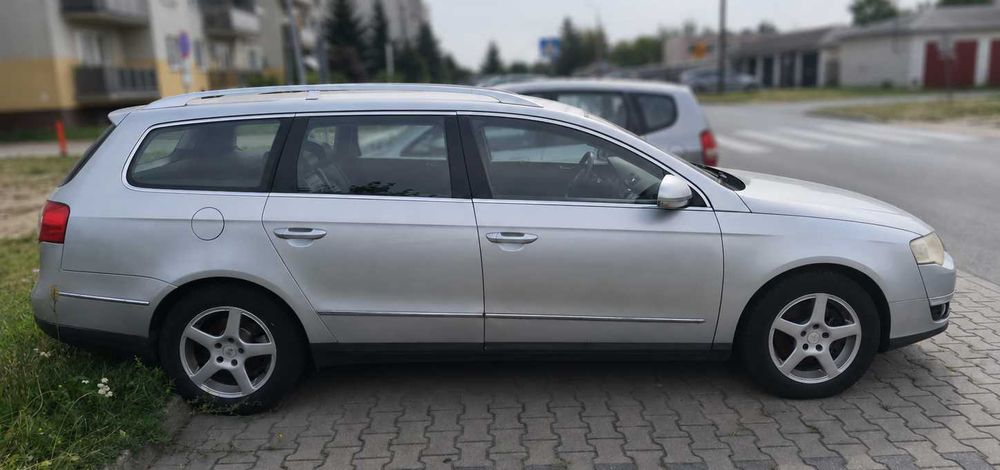 Volkswagen Passat B6 Kombi 2.0 TDI | Automat | Skóra | Klimatyzacja | 2006 | Uszkodzony silnik
