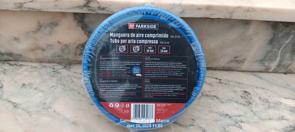 Tubo de ar para compressor