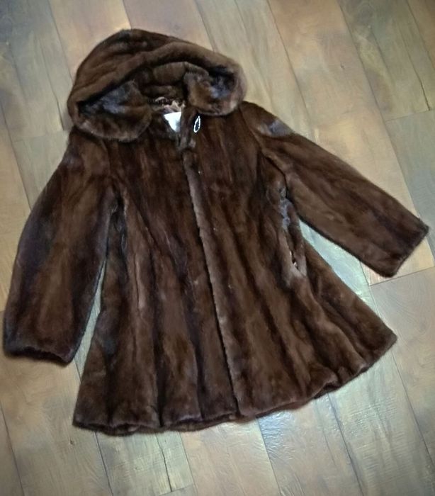Норковая шуба манто 42 48 (М).