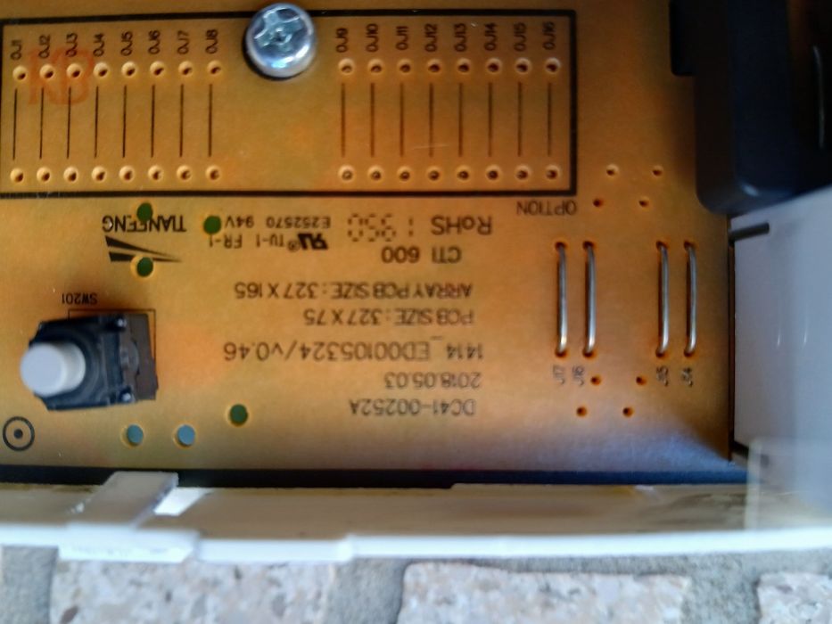 Placa maq lavar roupa Samsung DC94-07386A
