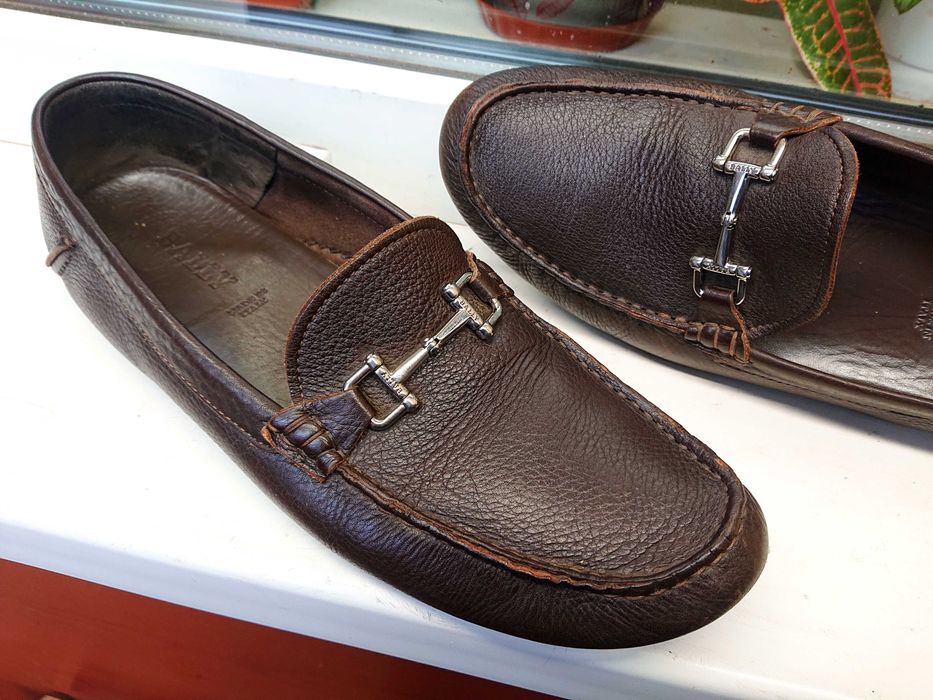 Очень мягкие легкие мокасины премиум-класса" BALLY ". ИТАЛИЯ , 42 р.
