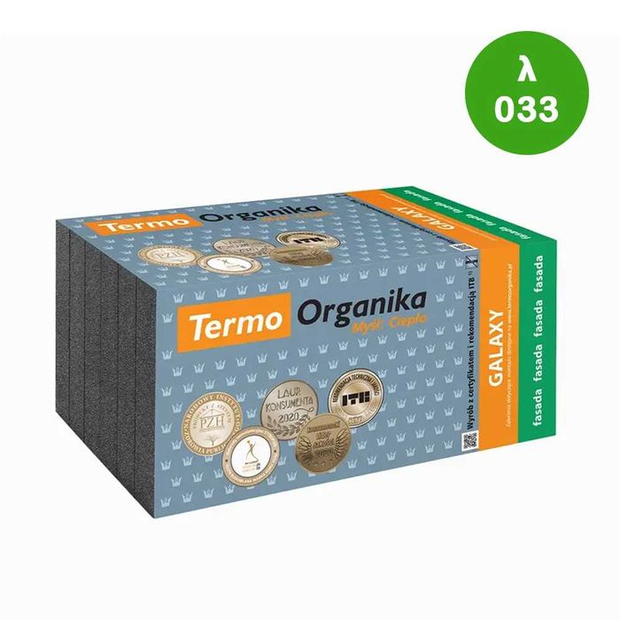 Styropian Grafitowy fasadowy Termo Organika 15 i 20 cm